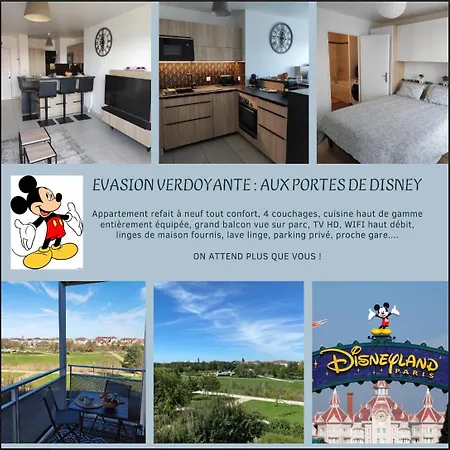 Evasion Verdoyante A Disney Bussy-Saint-Georges Exterior photo
